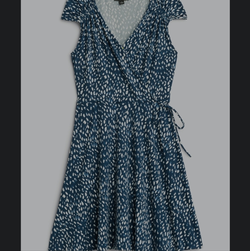 Kayla Knit Wrap Dress